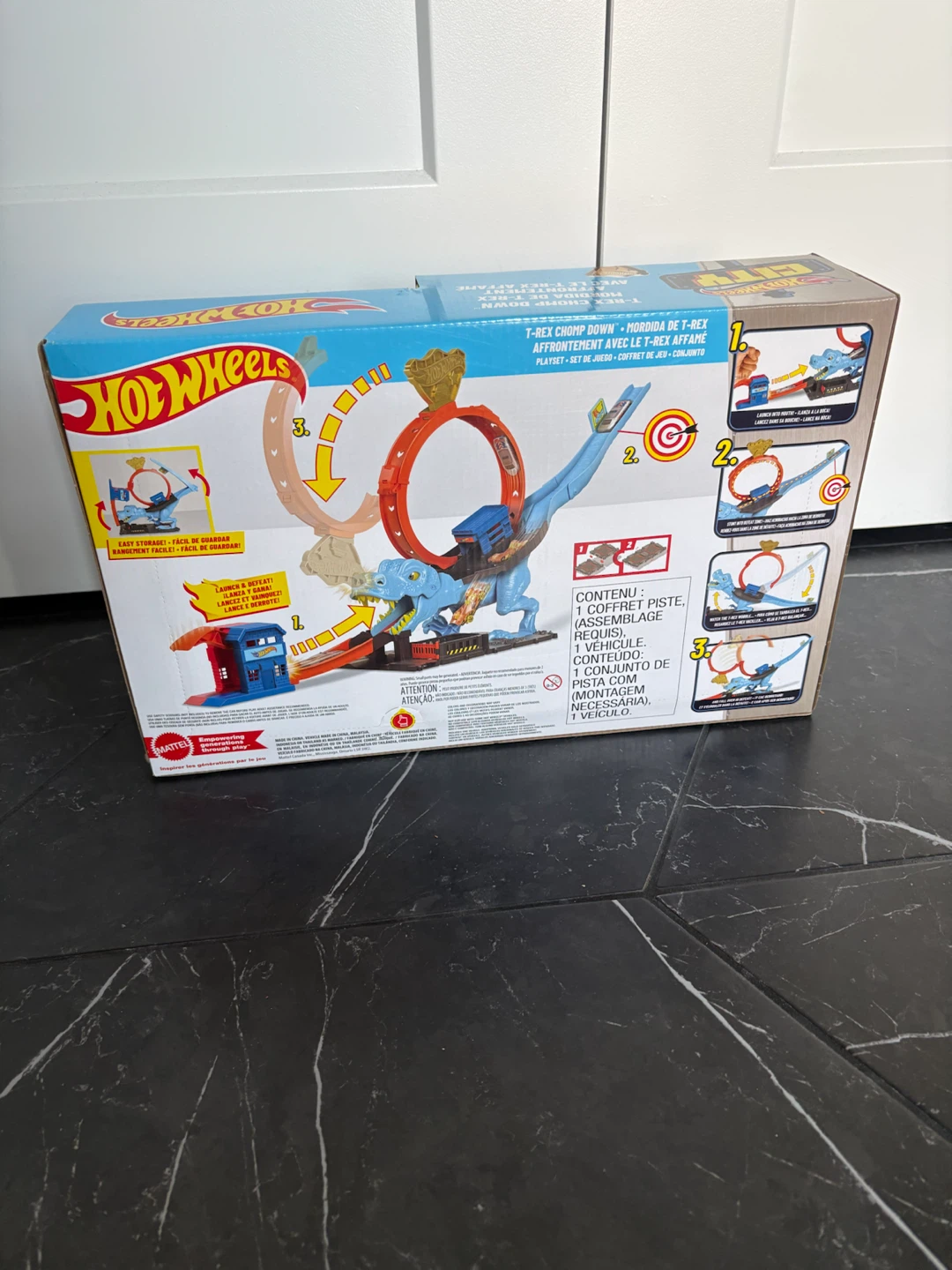 Hot Wheels City T- Rex Chomp Down - photo 5