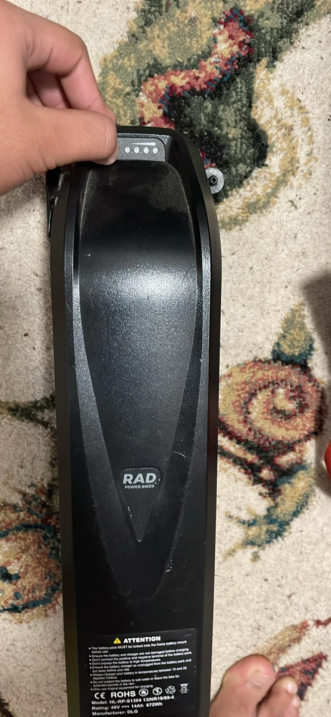 Rad Power Bikes 48V 14Ah Battery - photo 3