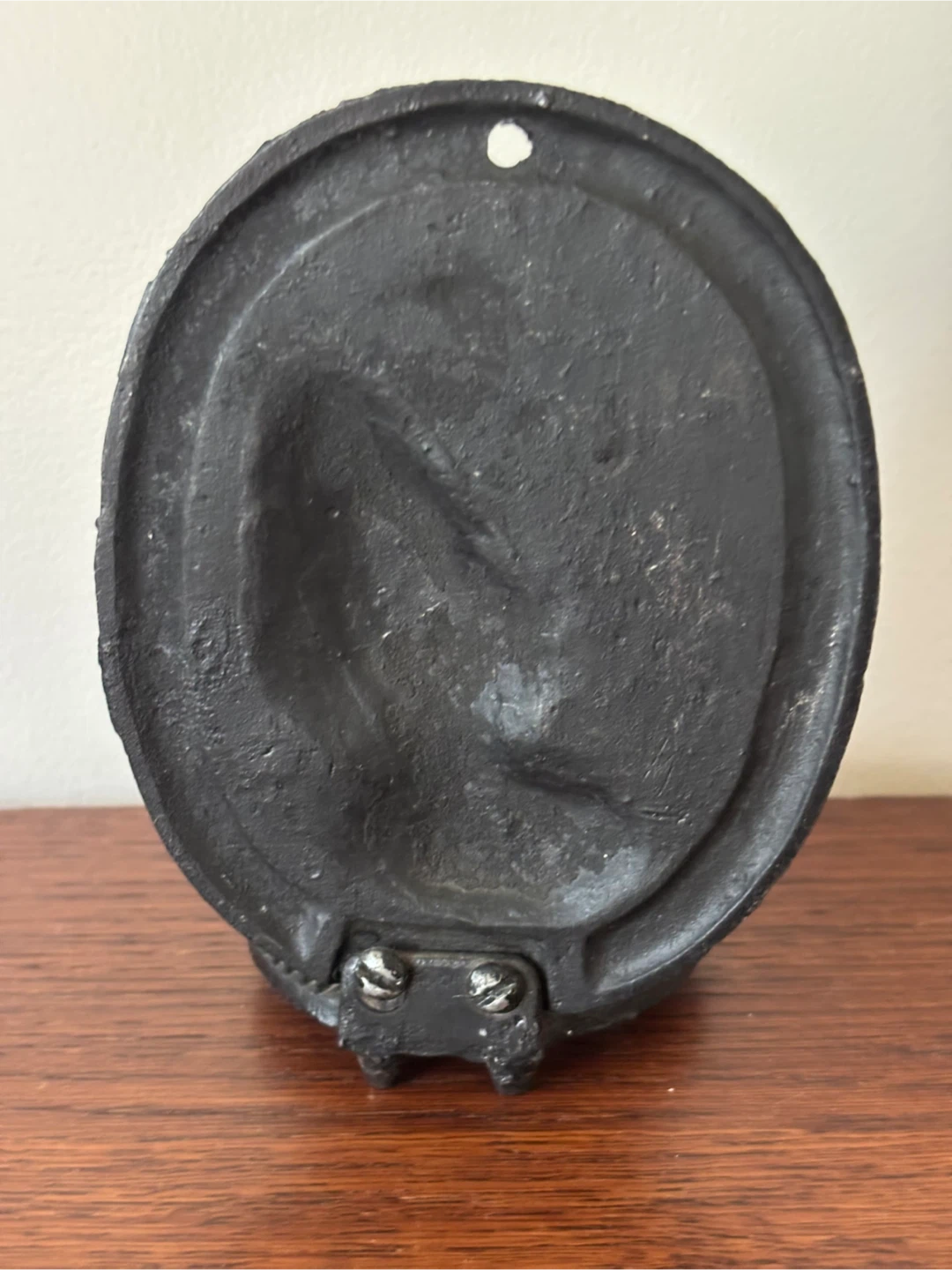 Cast Iron God Bless Our Home Candle Holder - photo 2