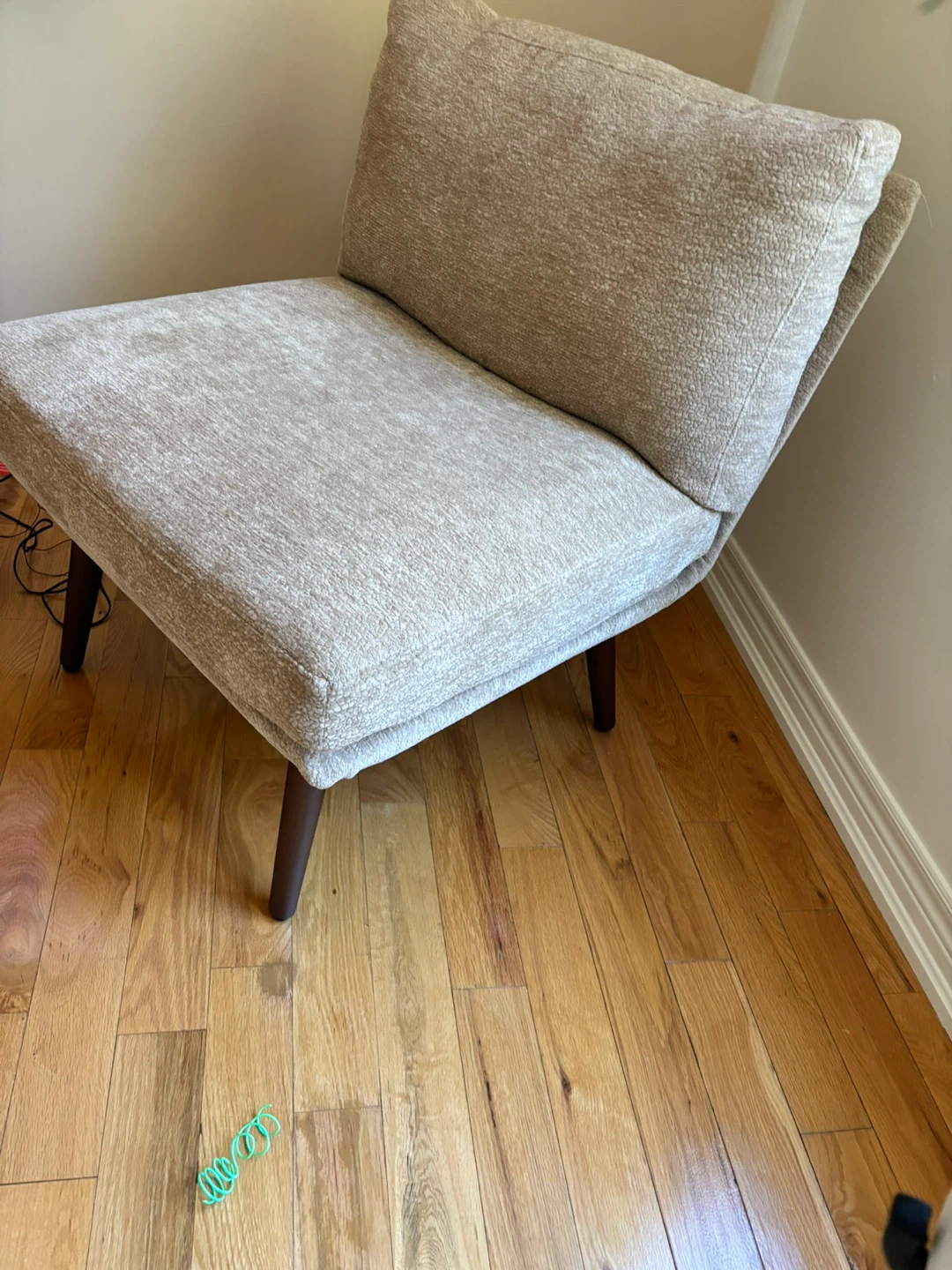 Beige Accent Chair