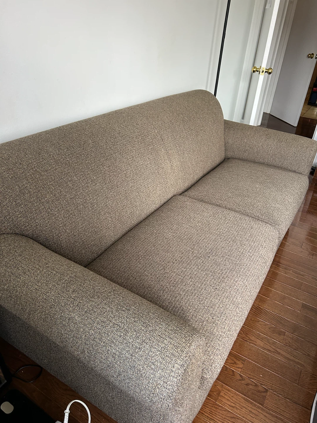 Two-Seater Fabric Sofa - photo 2