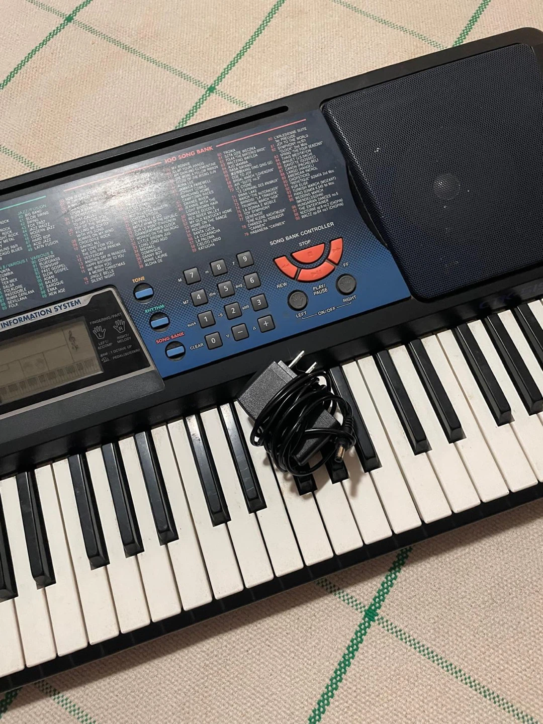 Casio Song Bank Keyboard - photo 3