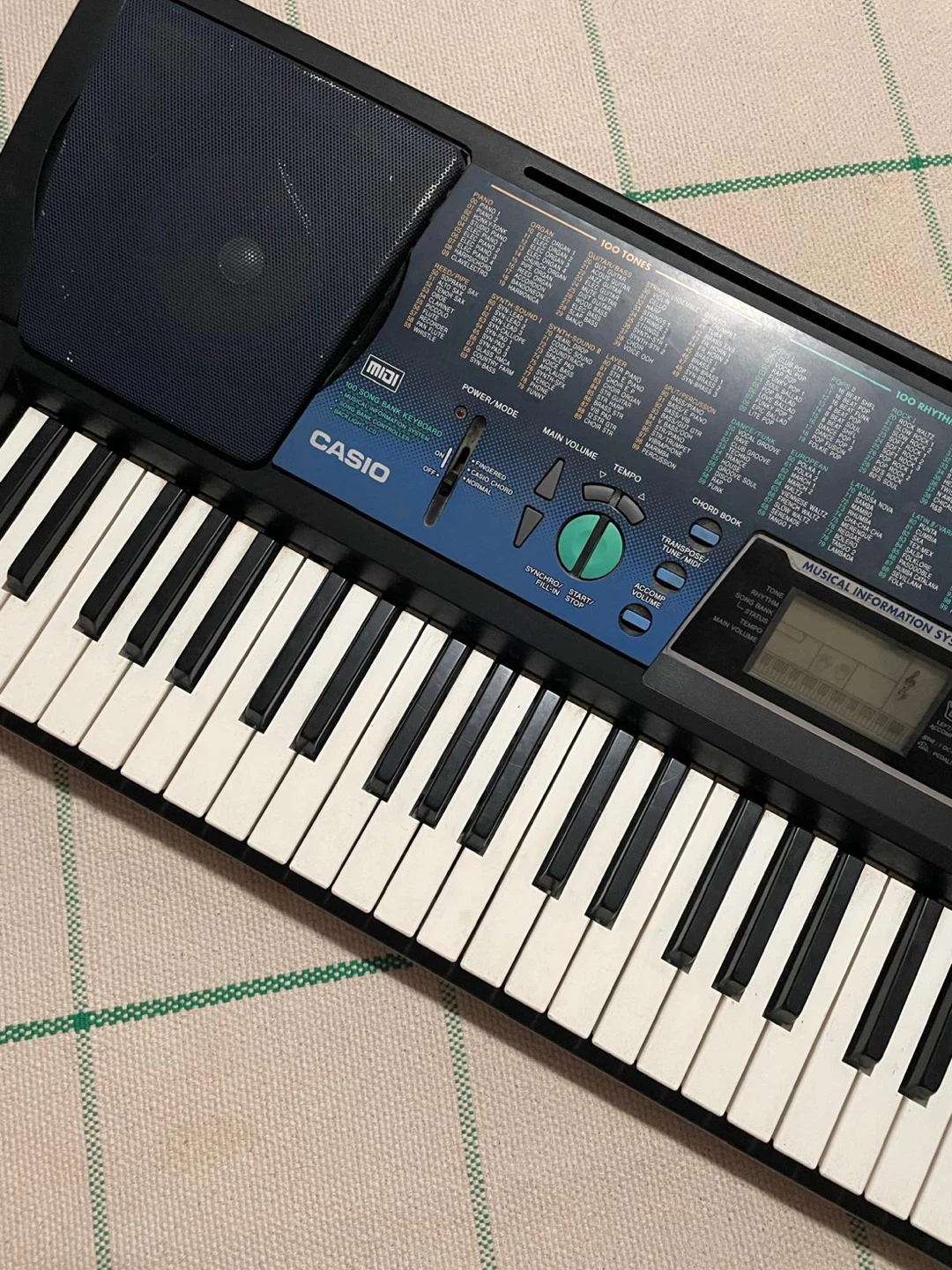 Casio Song Bank Keyboard - photo 5