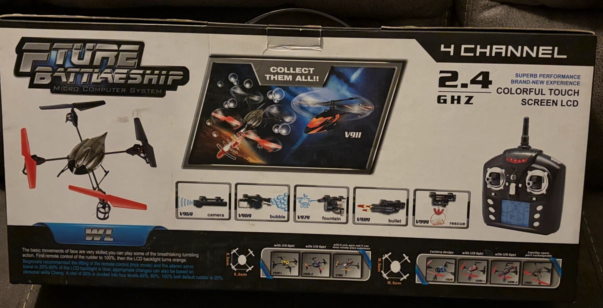 New WLtoys RC Drone w/ HD Camera (Sealed Box) - photo 2