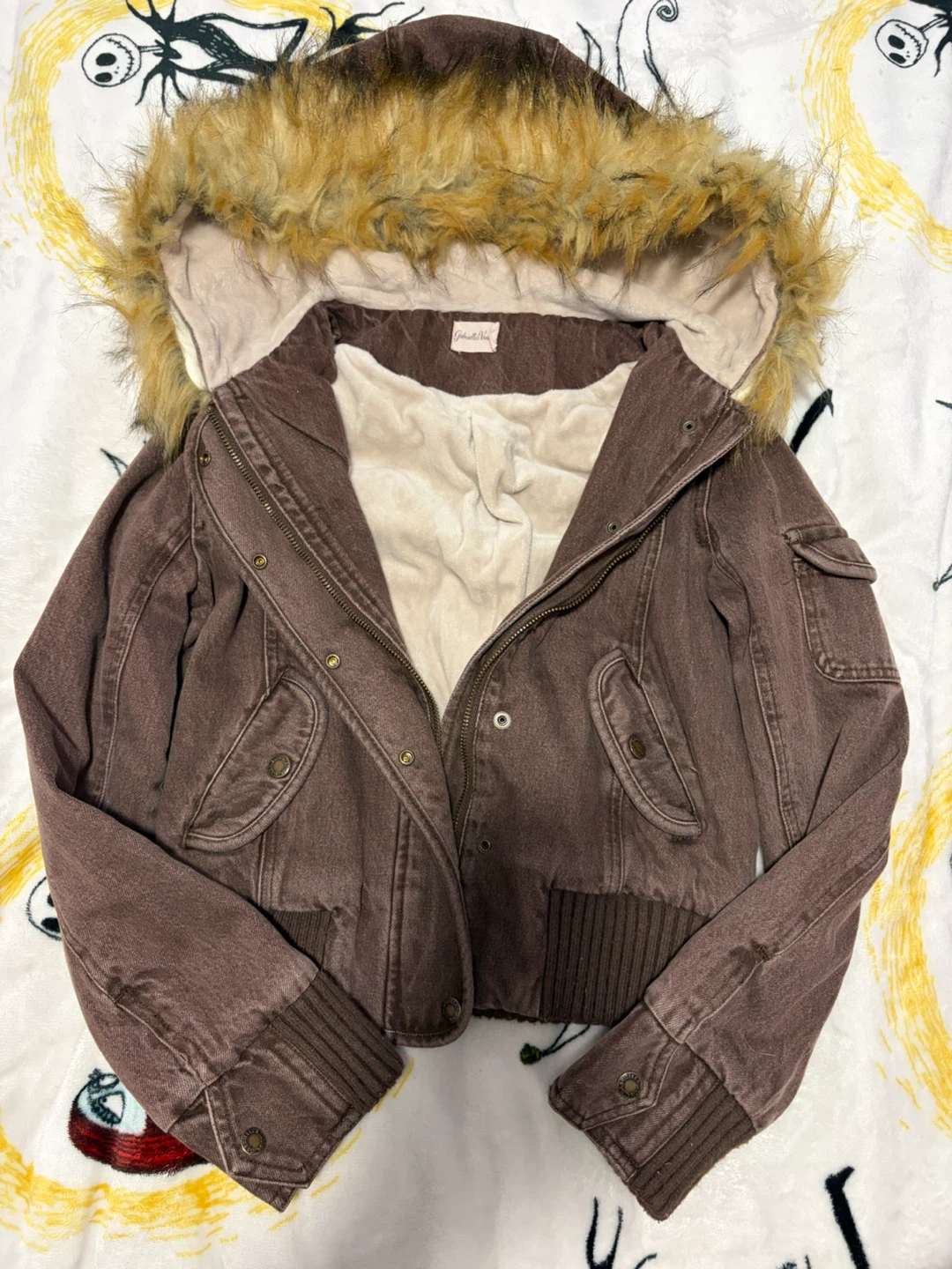 2000s Style Brown Fall Jacket
