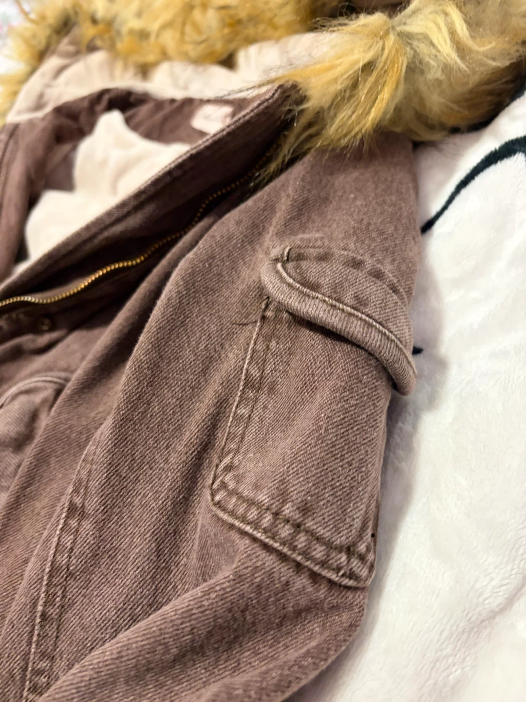 2000s Style Brown Fall Jacket - photo 3
