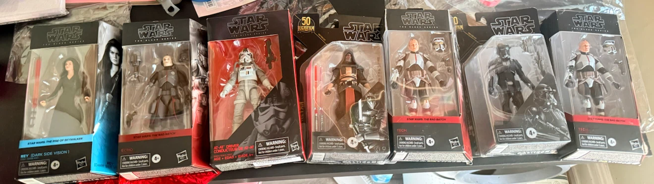 Star Wars The Black Series Action Figures 7 box