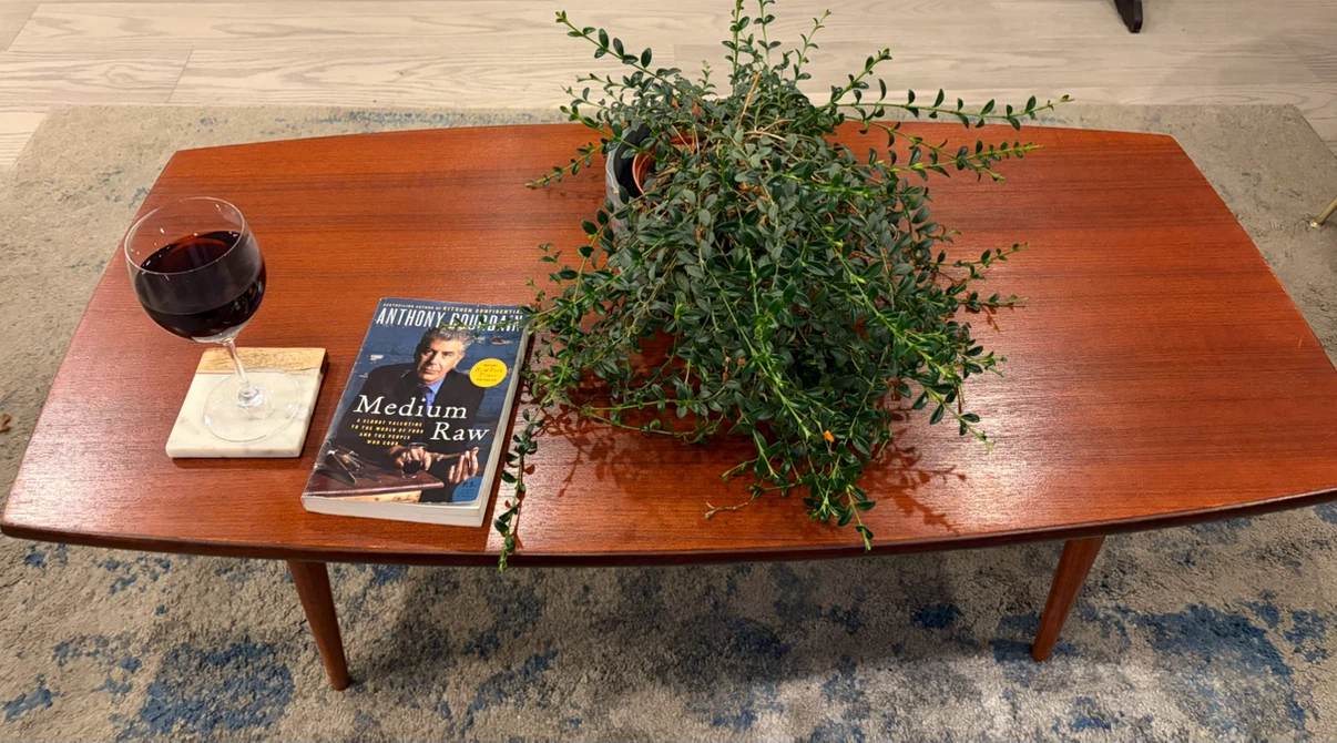 Beautiful Mid Century Modern Surfboard style Coffee Table - photo 2