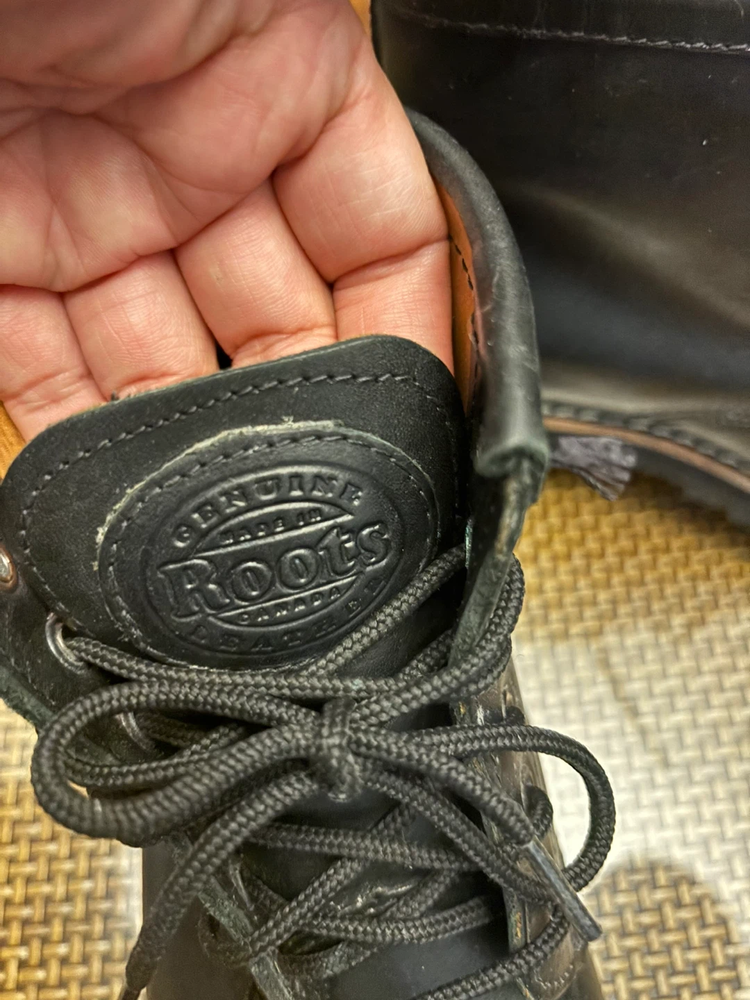 Roots Leather Boots - Black