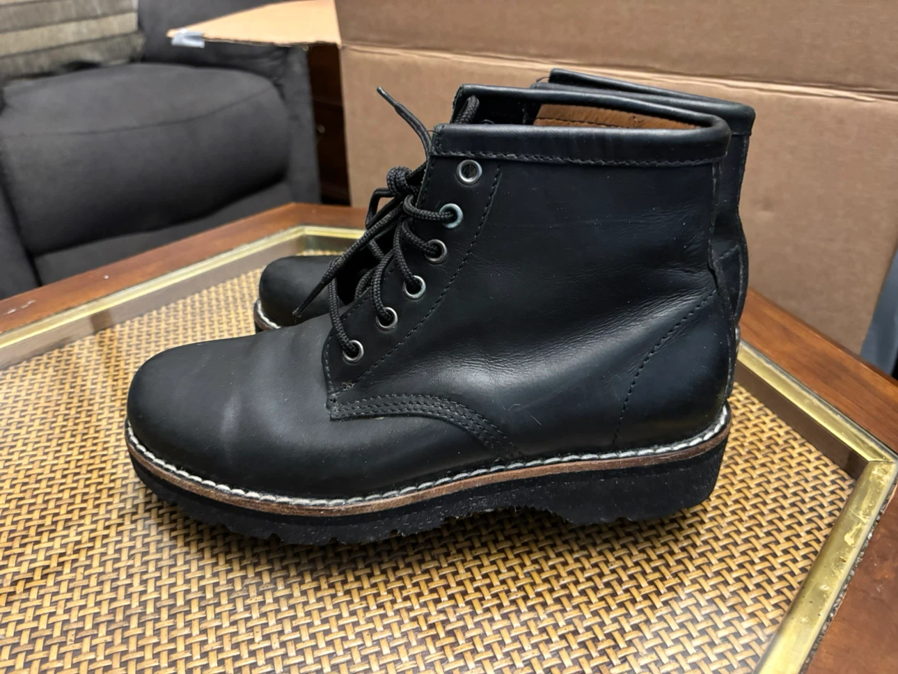 Roots Leather Boots - Black - photo 3