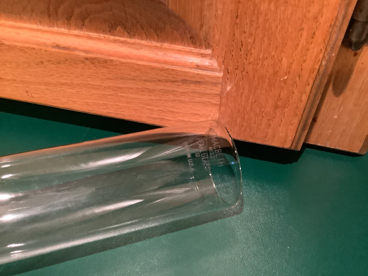 Vtg Macbeth #32 Pearl Glass Chimney 🐞 - photo 4