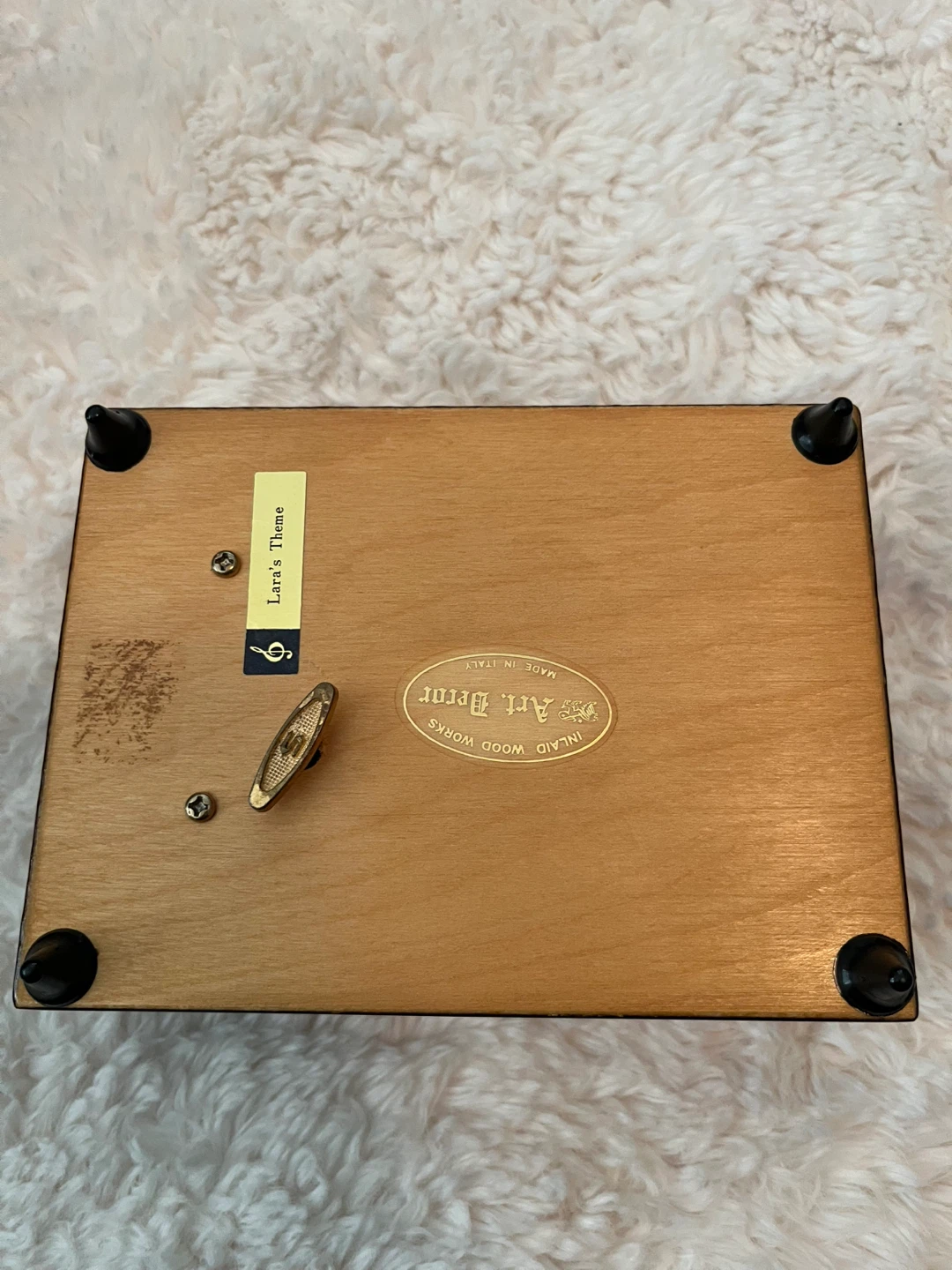 Art Decor Italian Inlaid Wood Music Box - photo 3