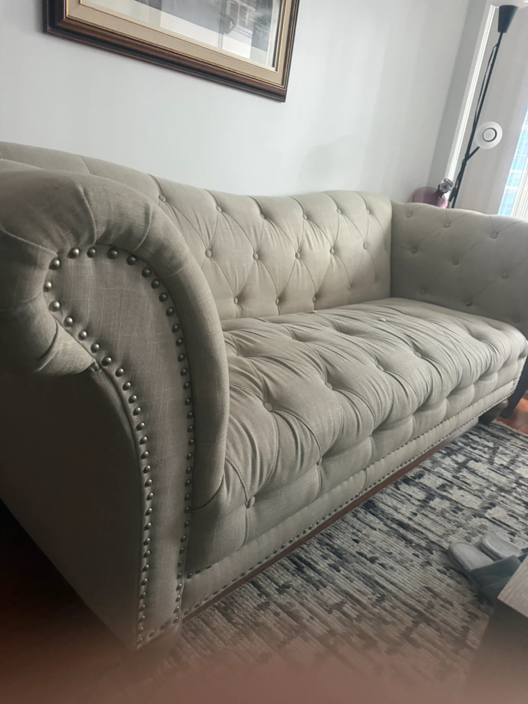 Tufted Chesterfield Sofa - photo 3