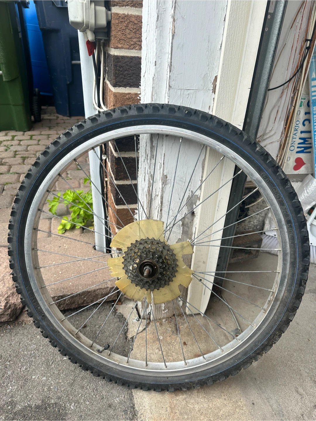 26 Inch Bicycle Wheel with Cassette