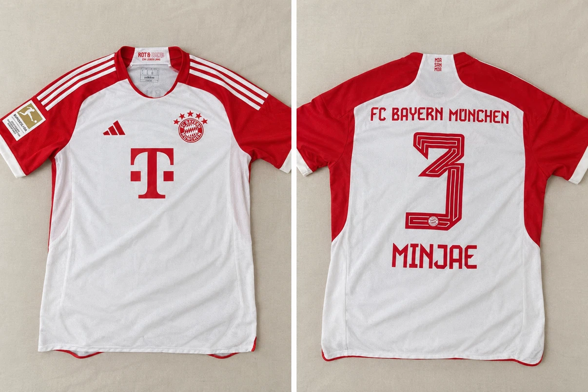 M- New adidas FC Bayern Munich 25/26 Authentic Minjae #3