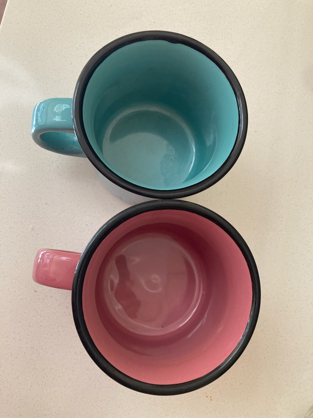 Two Speckled Ceramic Mugs - photo 3