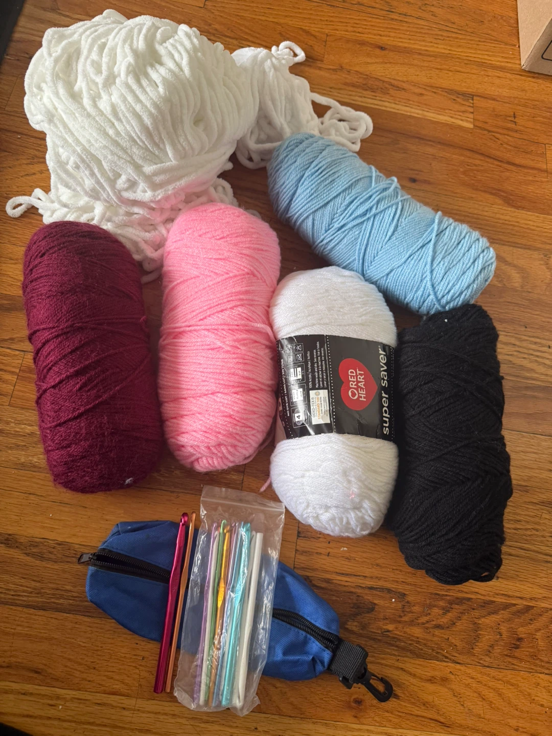 Crochet Yarn and Hook Set