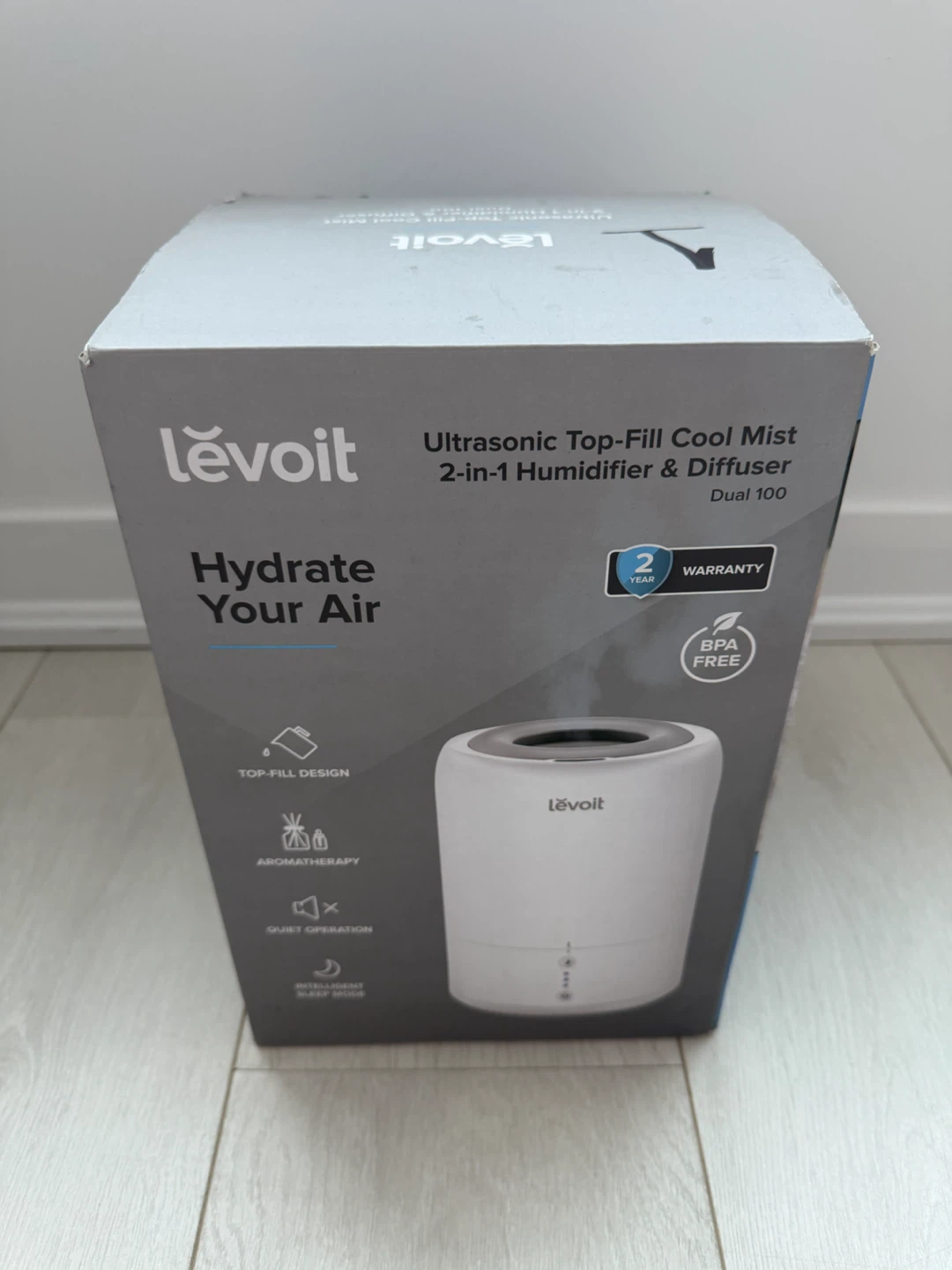 Levoit Dual 100 Ultrasonic Humidifier & Diffuser - photo 4