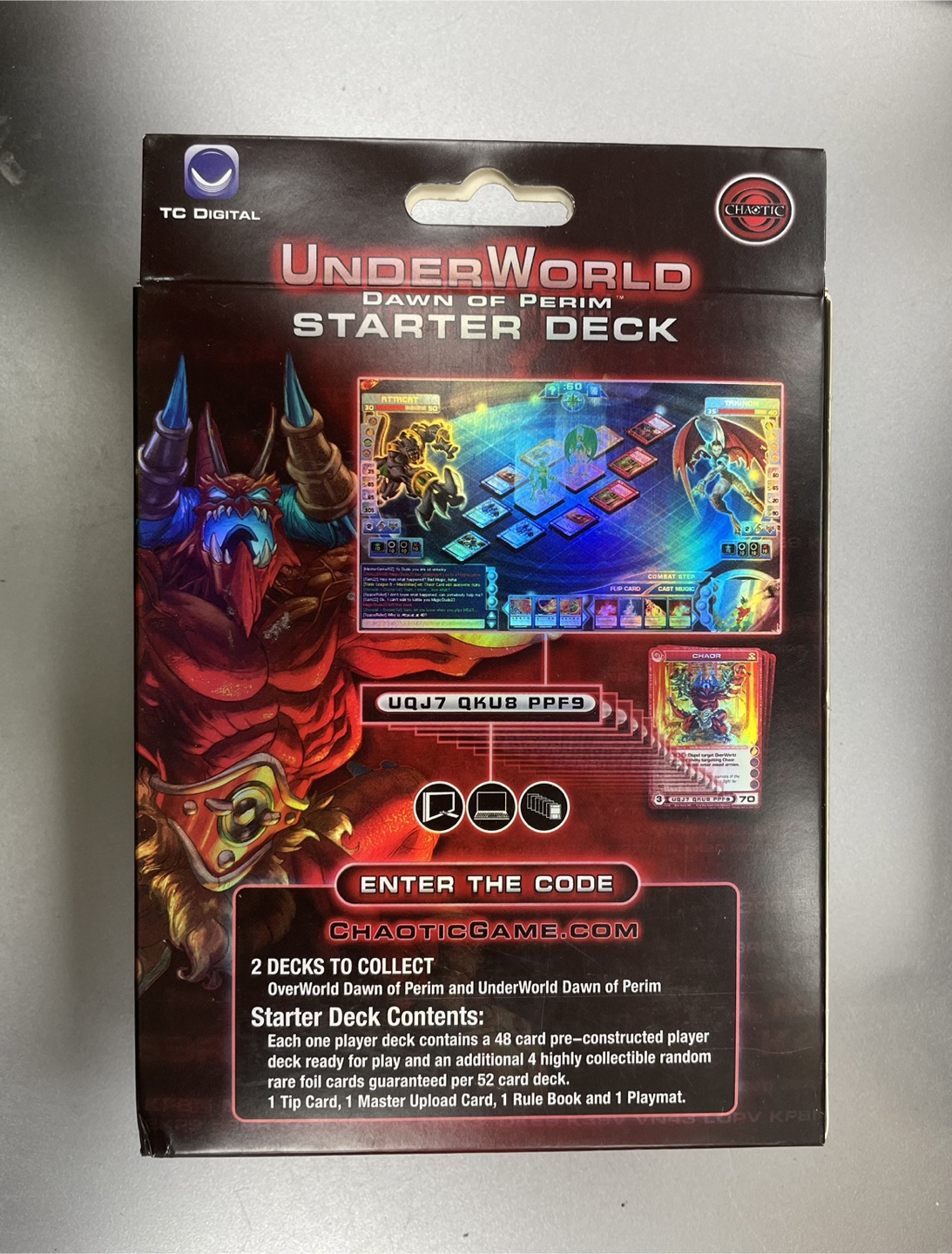 Chaotic UnderWorld Dawn of Perim Starter Deck - photo 2