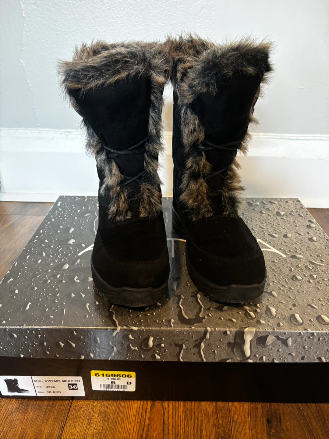 Artica Black Winter Boots