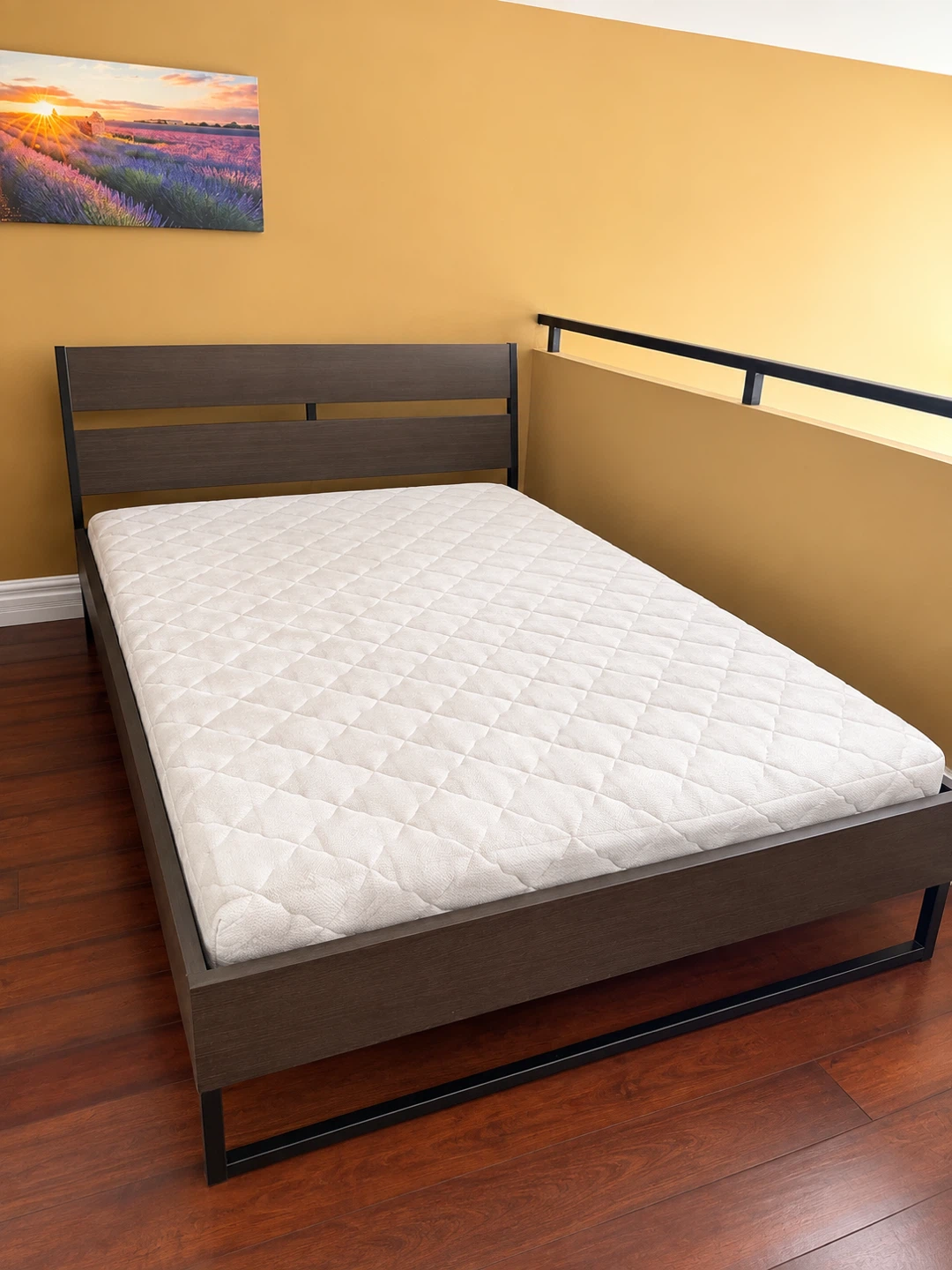 Full queen Size Bed Frame and Mattress