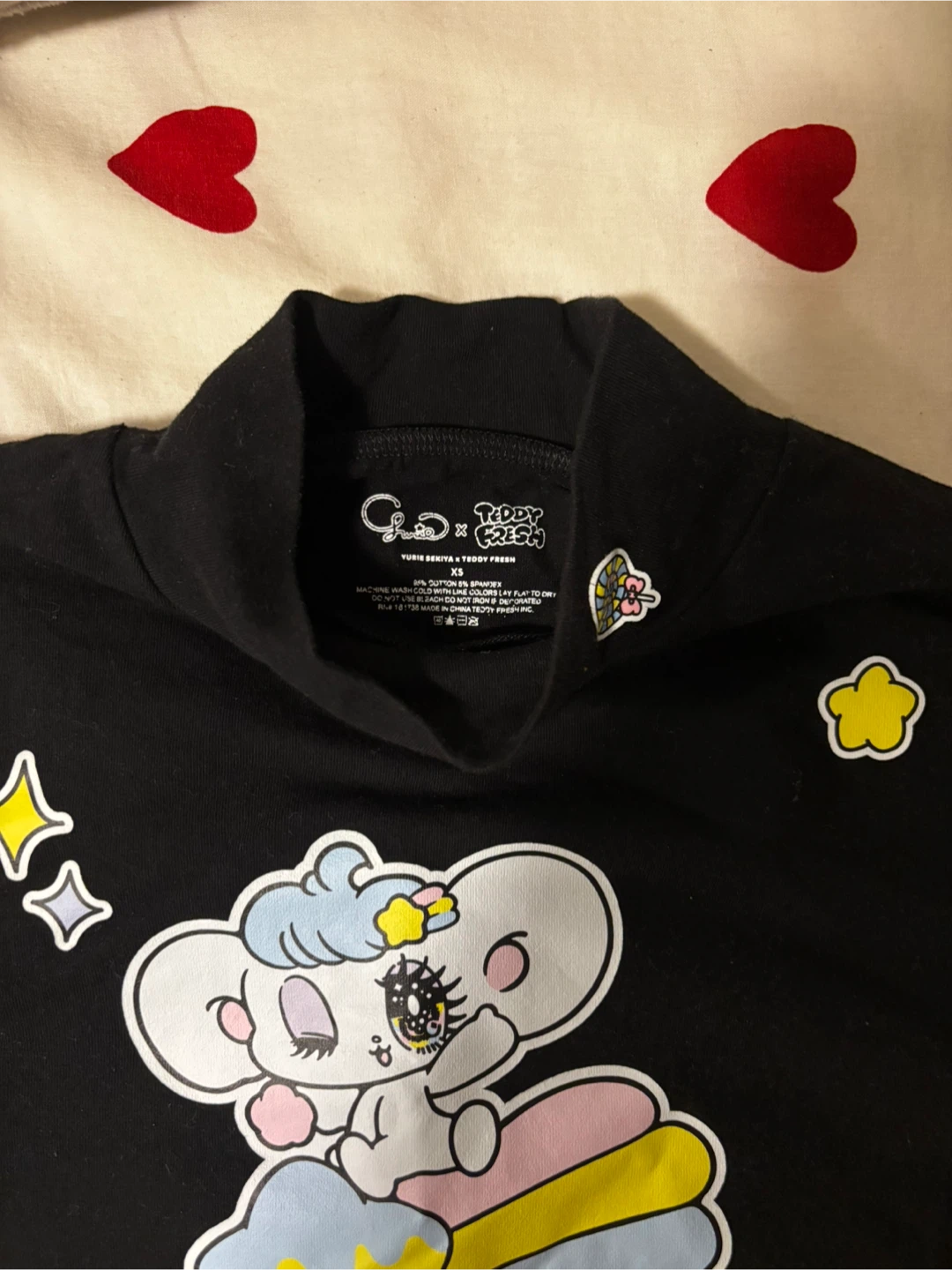 Teddy Fresh x Yurie Sekiya Mock Neck Long Sleeve - photo 3
