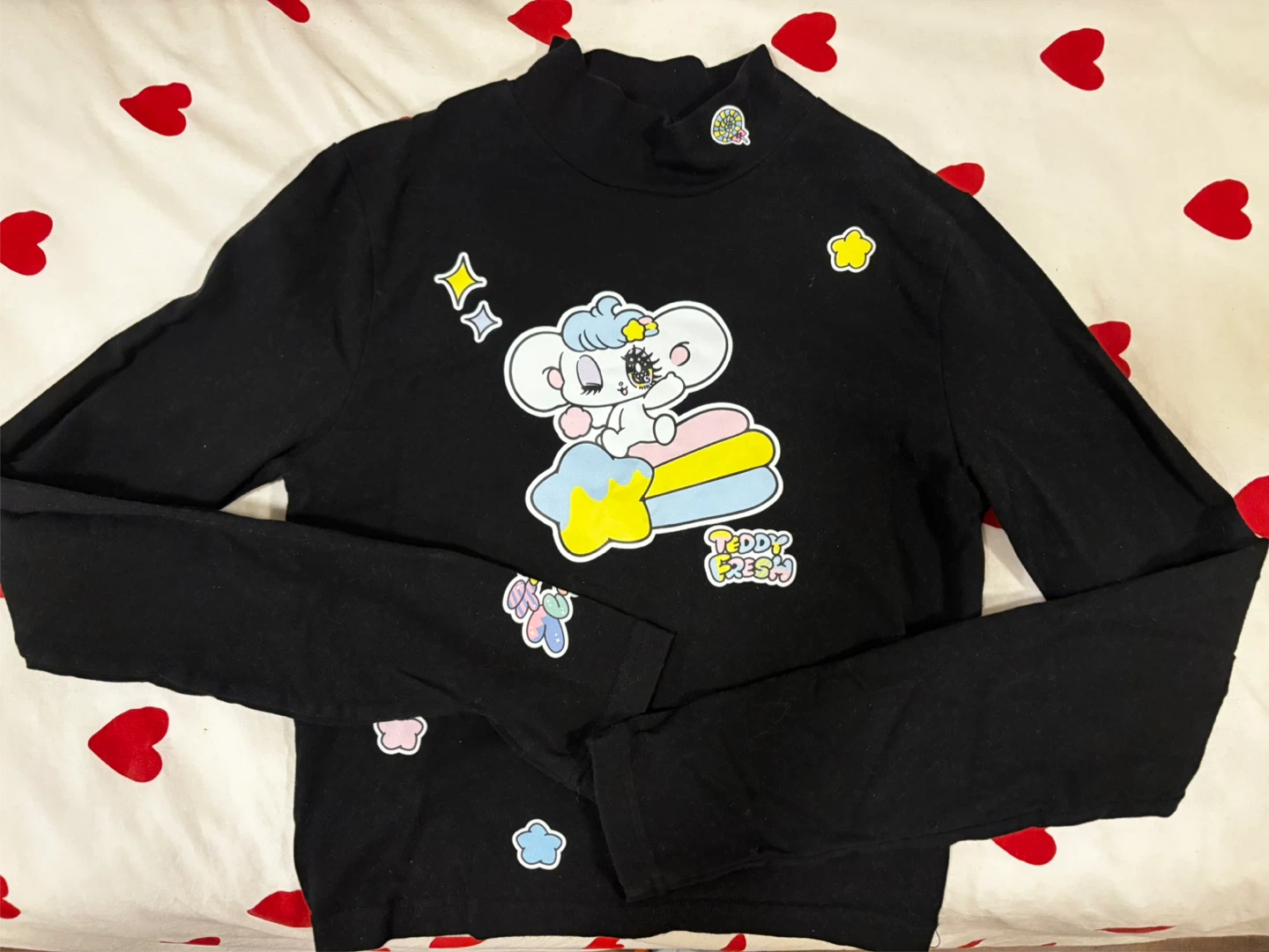 Teddy Fresh x Yurie Sekiya Mock Neck Long Sleeve - photo 2