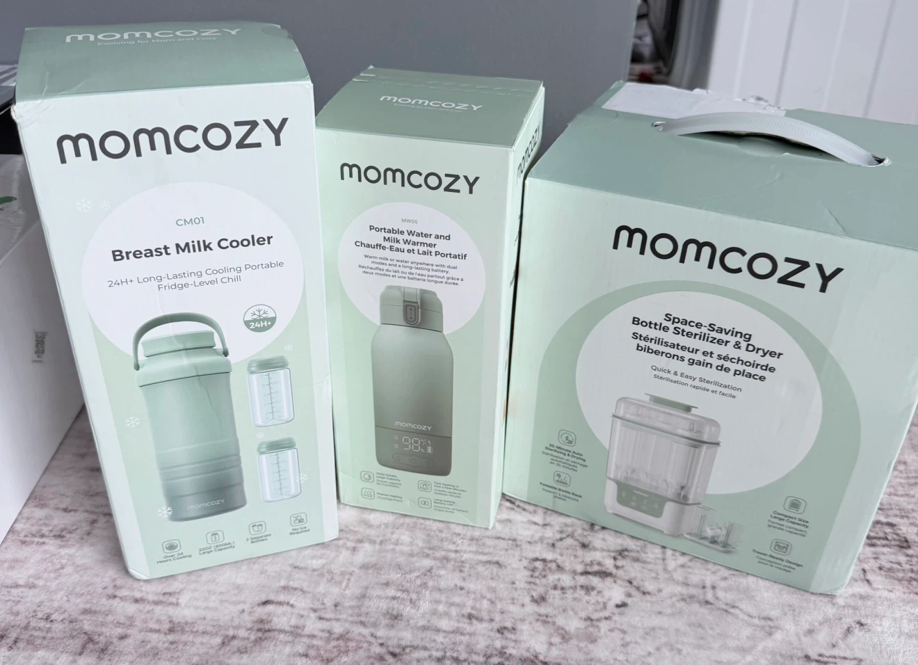 Momcozy Baby Milk Cooler, Bootle Warmer, and Sterilizer New
