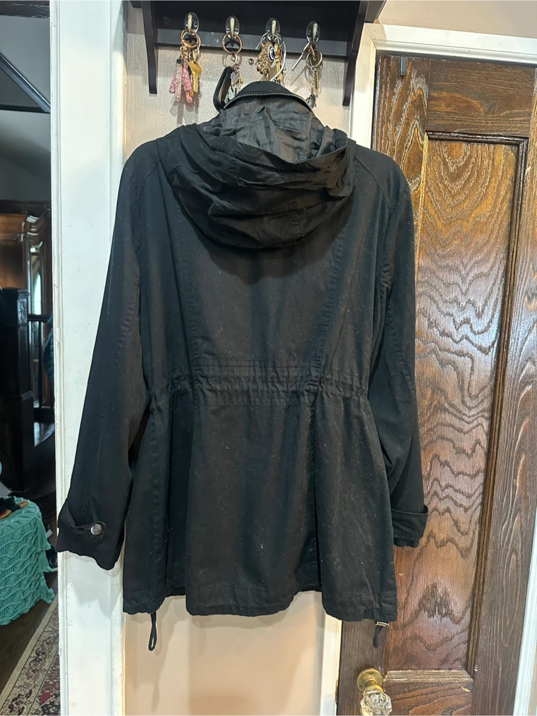 New York & Company Black Military Style Utility Jacket - photo 2
