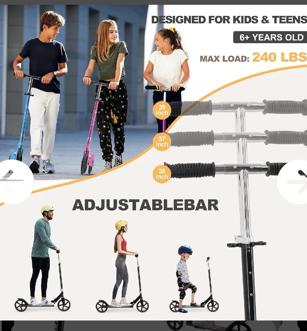 Foldable Kids and Teens Scooter - photo 2