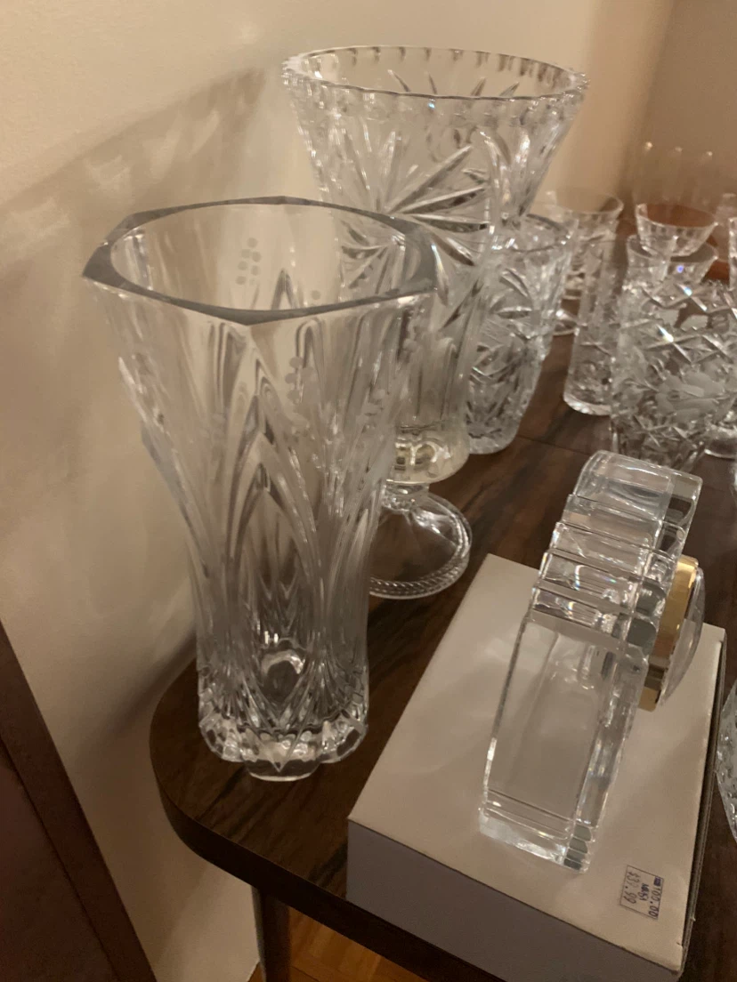 Mikasa Crystal Vase