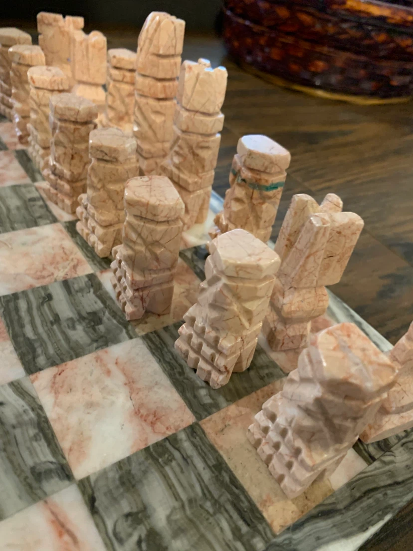 Handcrafted Marble Chess Set - photo 2