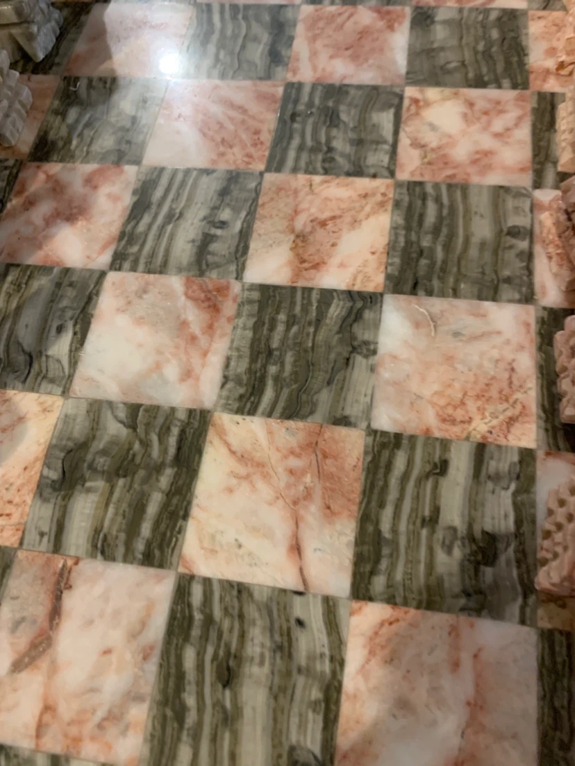 Handcrafted Marble Chess Set - photo 5