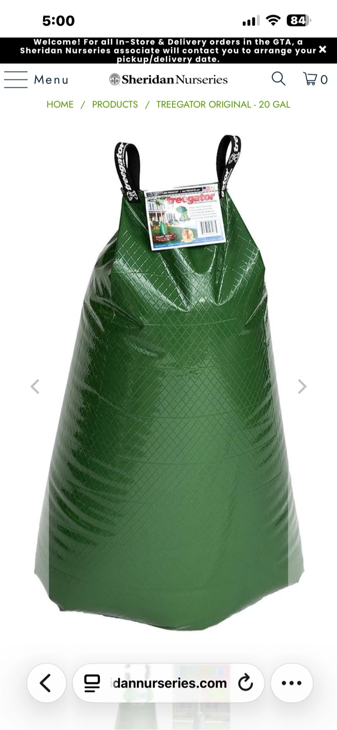 Treegator Original 20 Gallon Tree Watering Bag