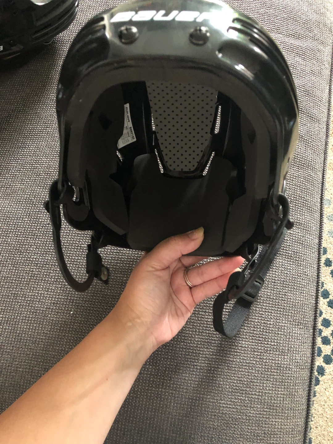 Bauer BHH2100 Junior Hockey Helmet - Black - photo 2