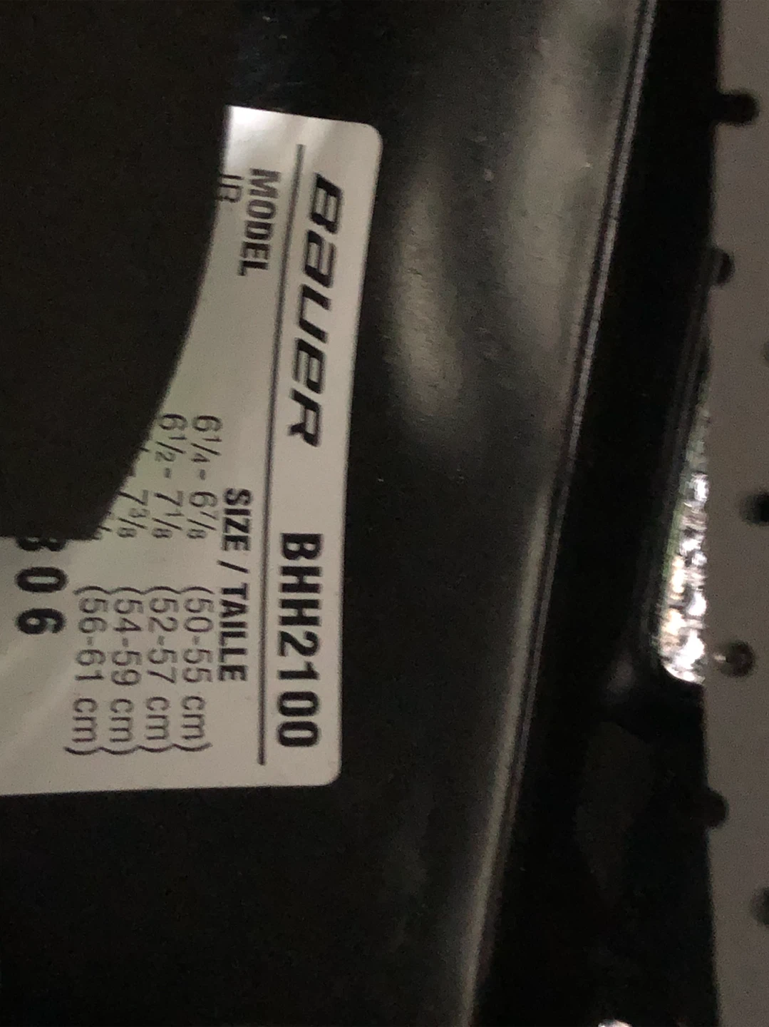 Bauer BHH2100 Junior Hockey Helmet - Black - photo 4
