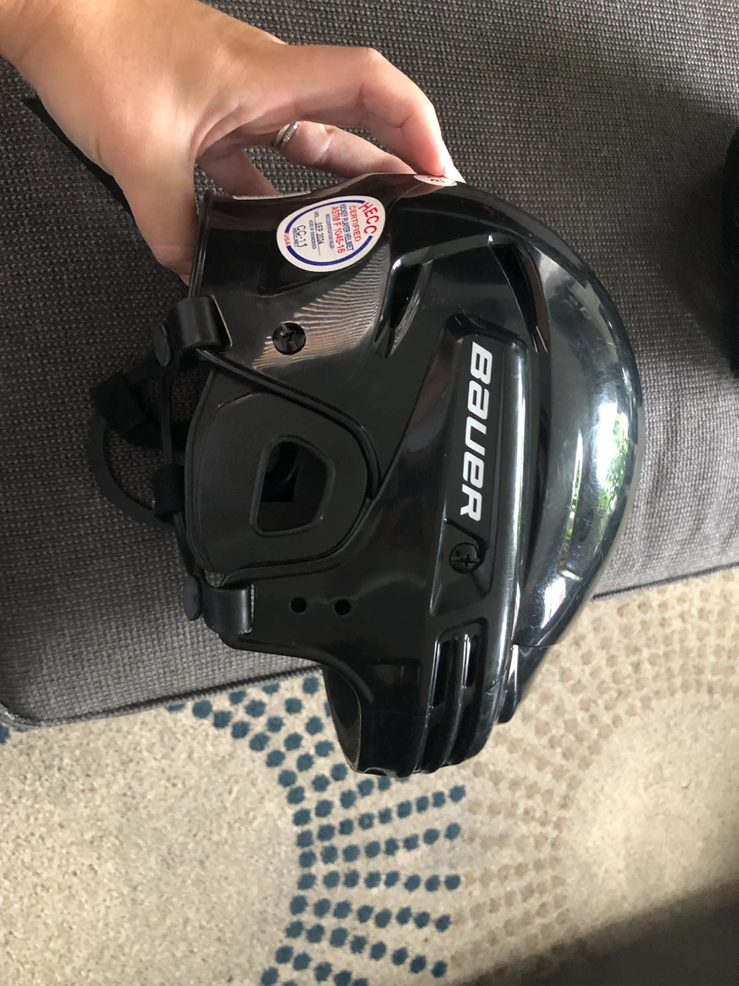 Bauer BHH2100 Junior Hockey Helmet - Black - photo 5