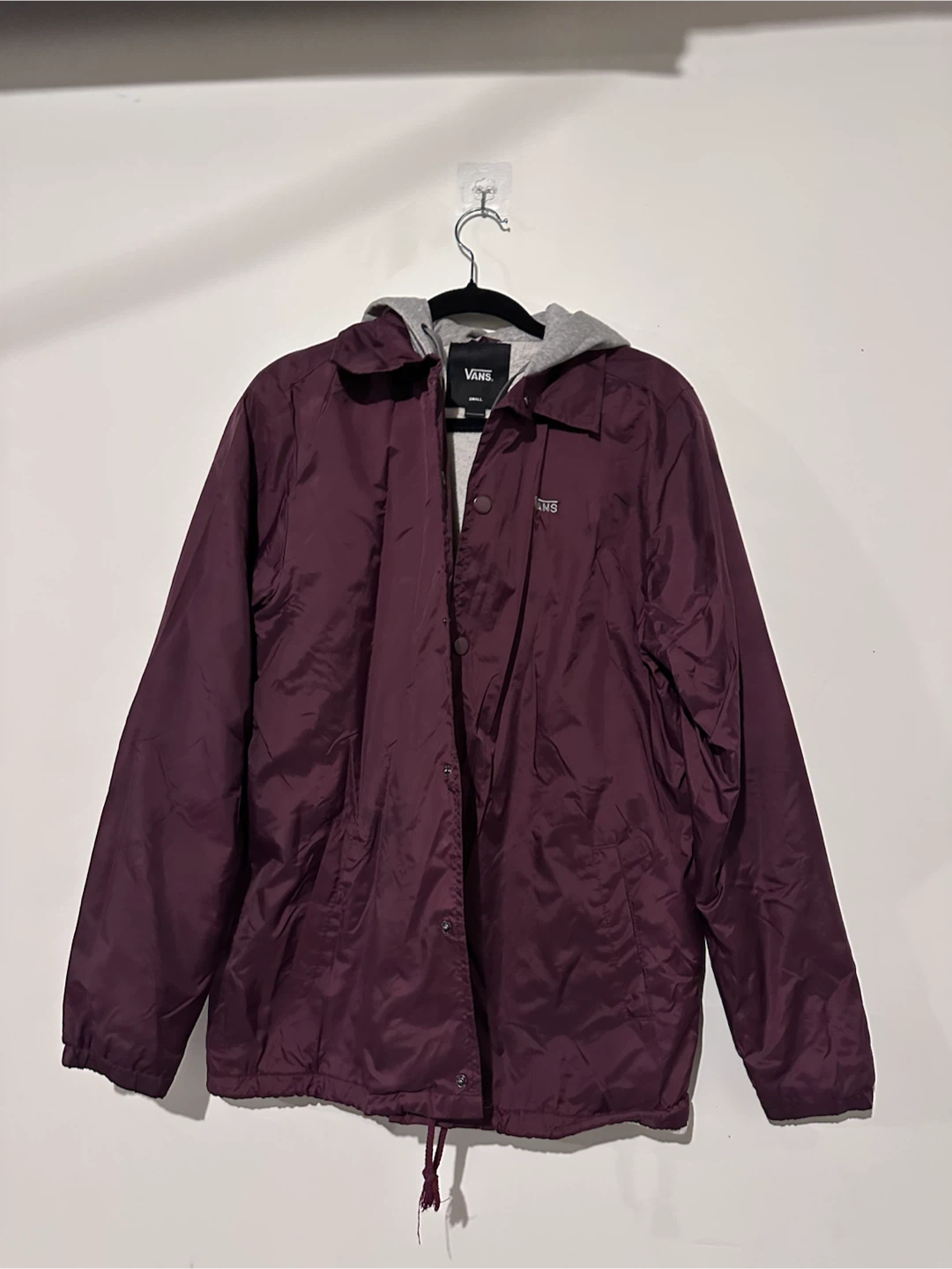 Vans Burgundy Coaches Jacket