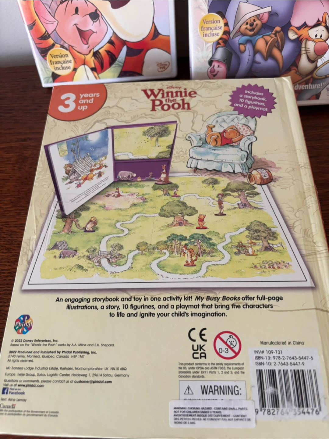 Winnie the Pooh My Busy Books and 2 Disney DVDs - photo 4