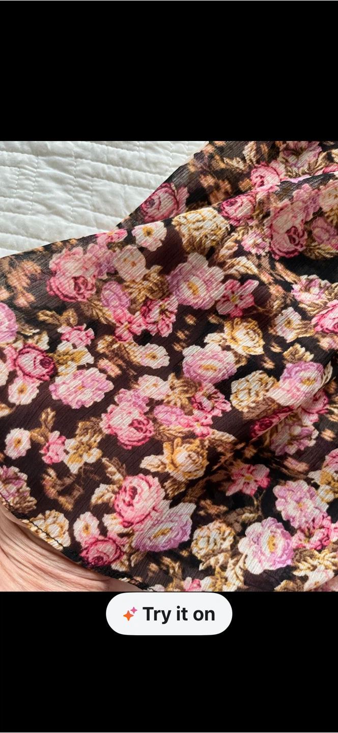 H&M Floral Maxi Dress Large - photo 2
