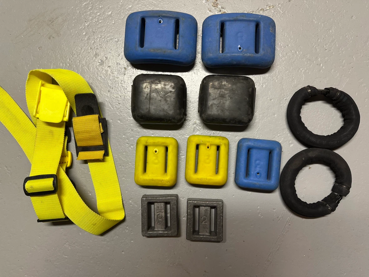 Scuba Diving Assorted Weights