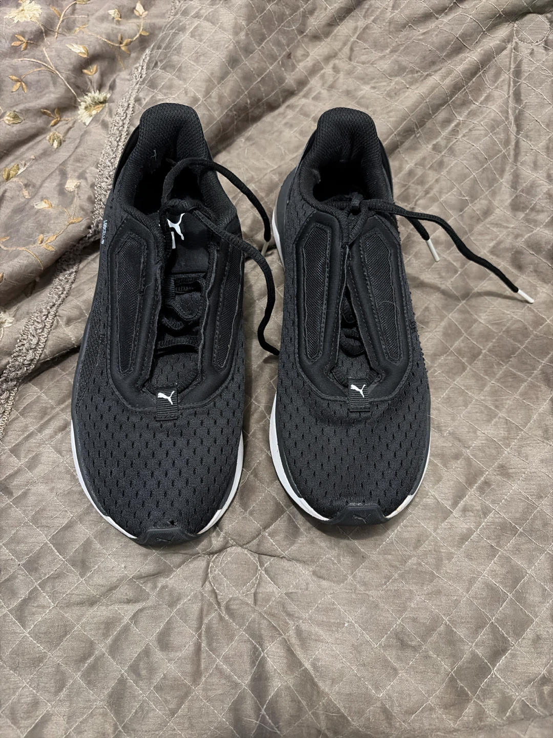 Puma LQDCELL Black Running Shoes