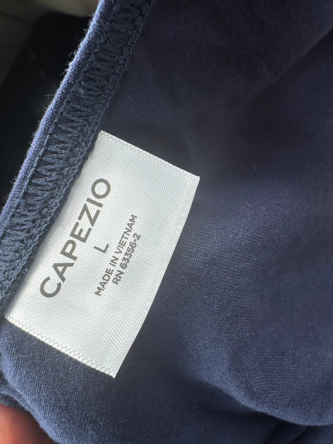 Capezio Navy Blue Tank Leotard Size Large - photo 3