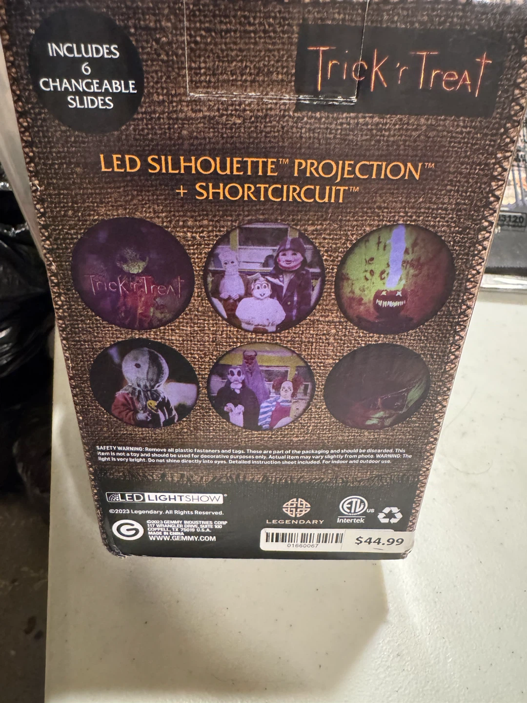 Trick 'r Treat LED Silhouette Projection Light - photo 2