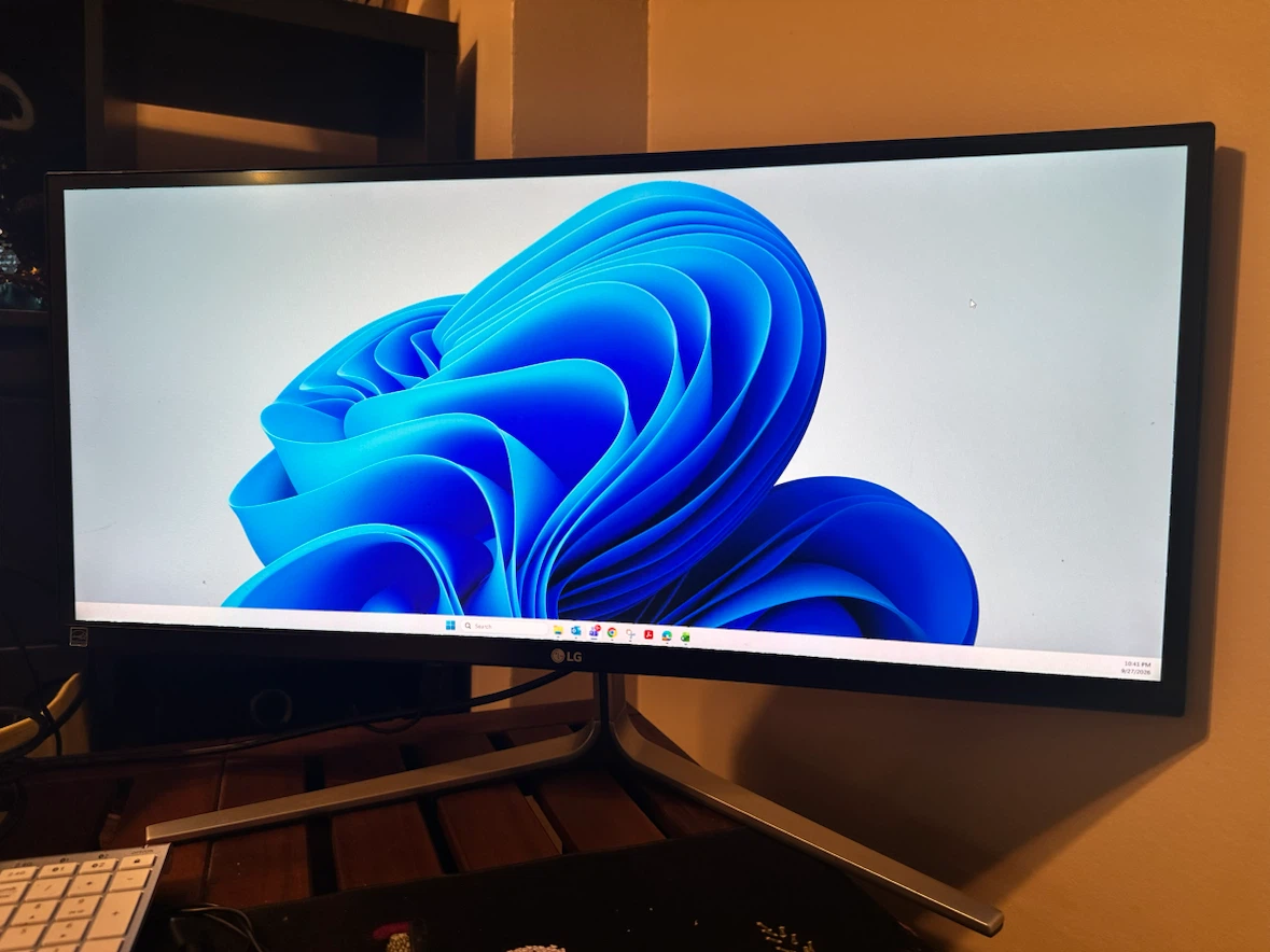 LG 29-inch Curved Ultrawide Monitor