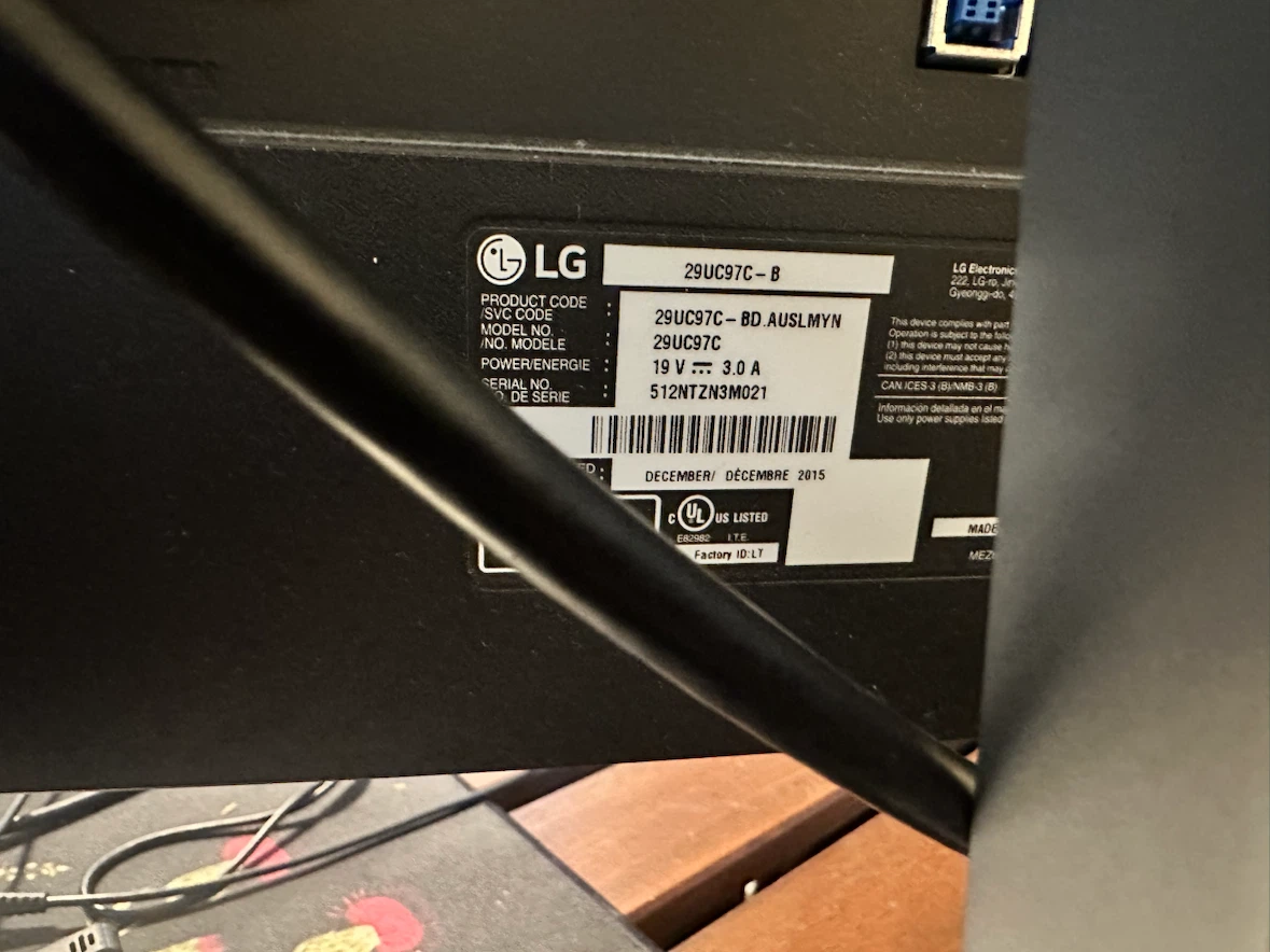 LG 29-inch Curved Ultrawide Monitor - photo 4