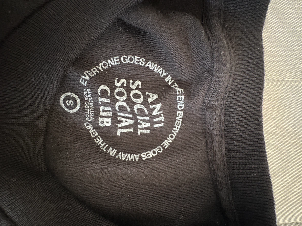 Anti social social club t-shirt designer - photo 3