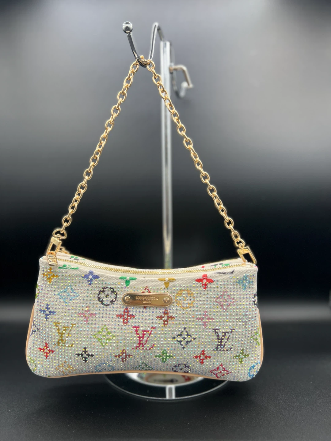Louis Vuitton Rhinestone Chain Bag - photo 4