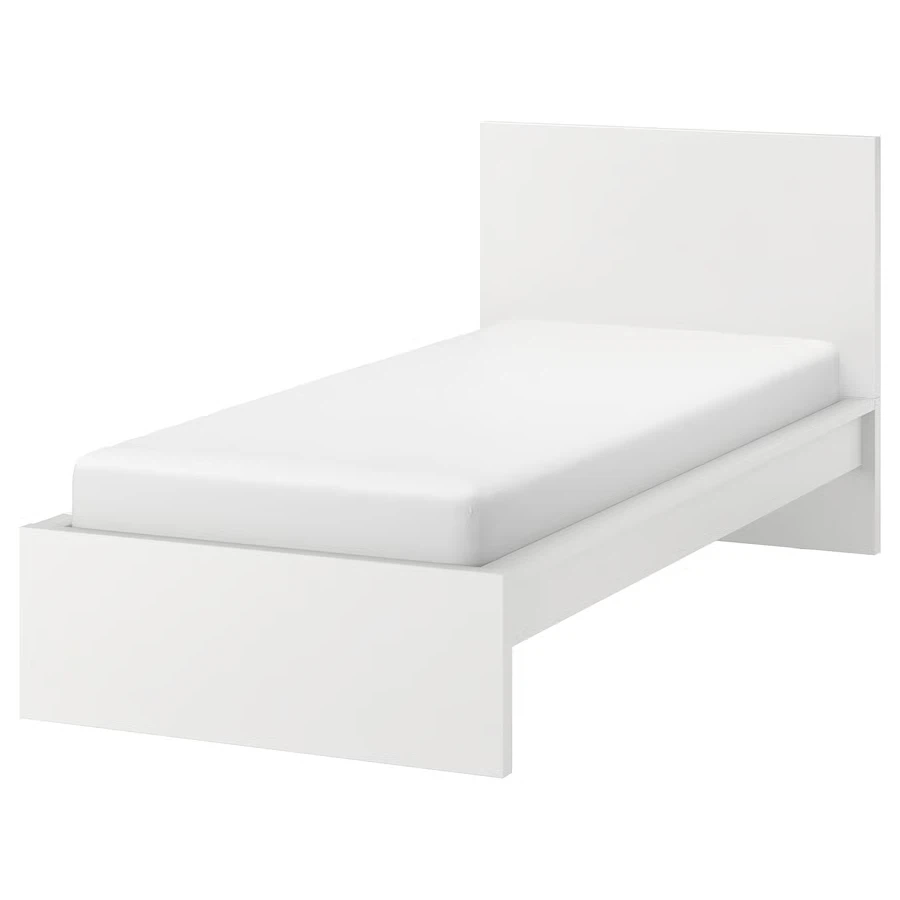 IKEA MALM Twin Bed Frame - White