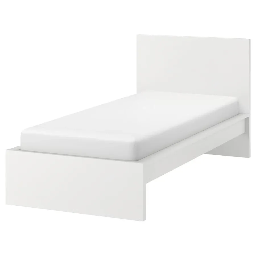 IKEA MALM Twin Bed Frame - White